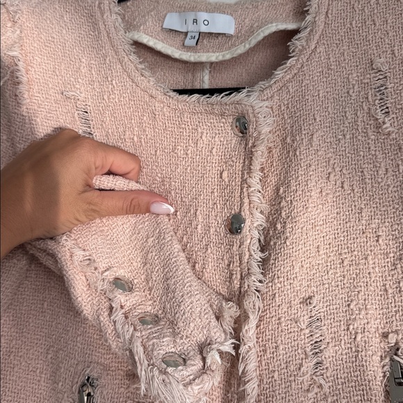 IRO Annette pink jacket - Picture 6 of 6